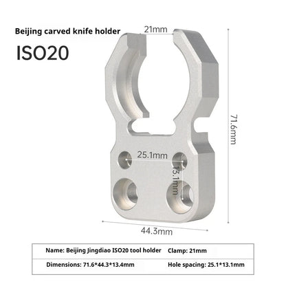 TEBAK ISO20 Tool Forks Automatic Cutter Holder ISO20 ISO25 ISO30 BT30 NBT30 Tool Holder Clamping