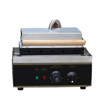 Popular Commercial Snack Equipment Food Waffle Electric Biscuit Cookie Making Machine Ice Cream Cone Waffle Maker