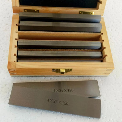TEBAK Machine Tools 150x8.5mm 9pairs Precision Parallel Set Block Set Parallel Pad Gauge Block CNC Milling Pads