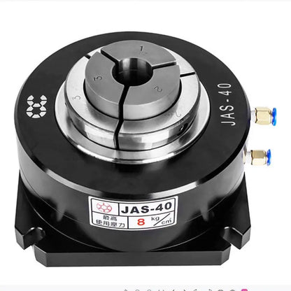 TEBAK JAS-25 Vertical Pneumatic FIxing Collet Chuck for Drilling Machine Milling Machine Tapping Machines