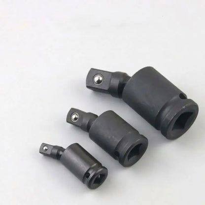 TEBAK 1/2 3/8 1/4 Inch Impact Socket Adapter 360 Degree Swivel Knuckle Cardan Joint Air Impact Wobble for Pneumatic Wrench