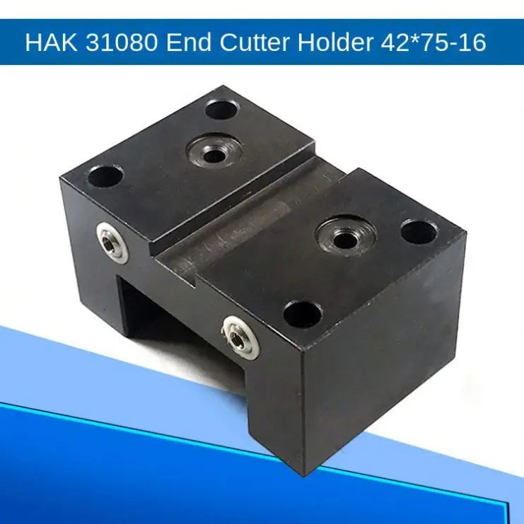 HAK31080 End Cutter Holder 42*75-16 Cnc Lathe Turret Tool Holders for NC TURRET Support Drawing Customization F58*G32*D16