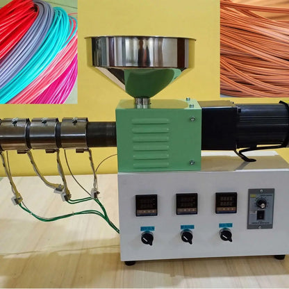 TEBAK Granulating Line Small Pelletizing Extruder Diy Scale Material Plastic Small Lab Scale Desktop Extruder Screw Machine