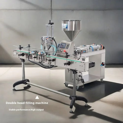 TEBAK GSLD-1000T Automatic 2 Heads Fruit Juice Cooking Oil Filling Machine for Edible Oil Filling Production Line