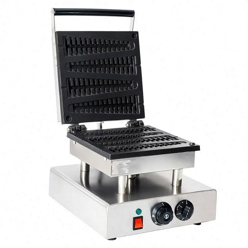 Street Snacks Hot Sale Dessert Shop Pine Tree Shaped Waffles Muffin Making Machine Commercial Waffle Machine