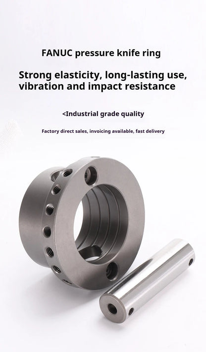 TEBAK  Spindle Cutting Disc Pressing Ring Cylindrical Pin 24000 Rpm CNC Machine Tool Processing Center Accessories