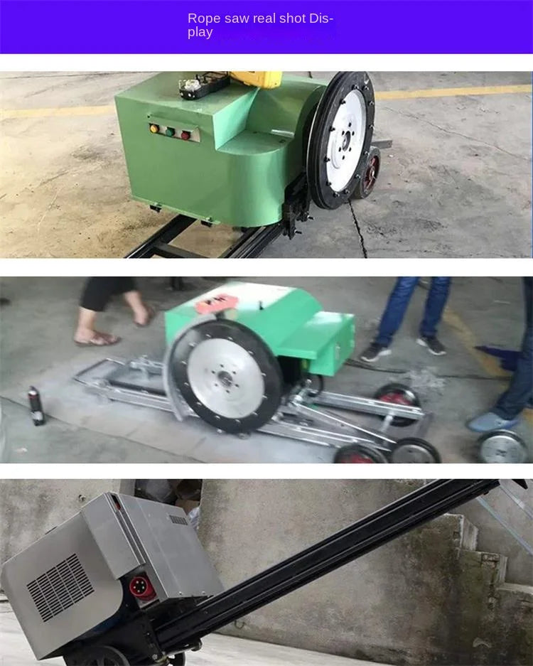 Quarry Stone Cutting Diamond Wire Saw Machine Cutting Natural Stone Wire Saw Cutting Machine