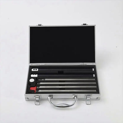 TEBAK Handle Wood Turning Tool Set Carbide Tipped Lathe Finisher/Rougher/Detailer/Hollower Tools Turning Set