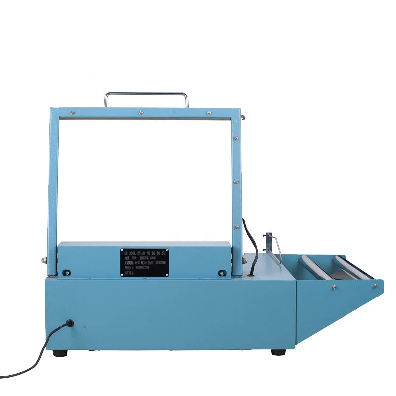 TEBAK L Bar Manual POF PVC PP Film Wrap Bag Box Cutting Sealer Sealing Machine for Shrink Tunnel Machine Shrink Sleeve Cutter