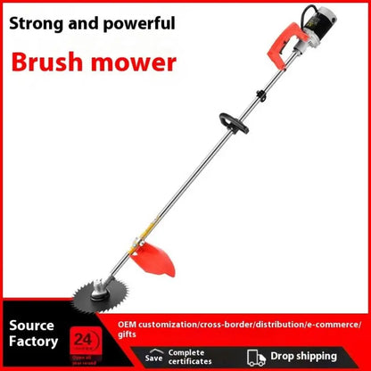 Cheap Backpack Cross-slung Gasoline 2-stroke Handheld Lawnmower Grass Cutting