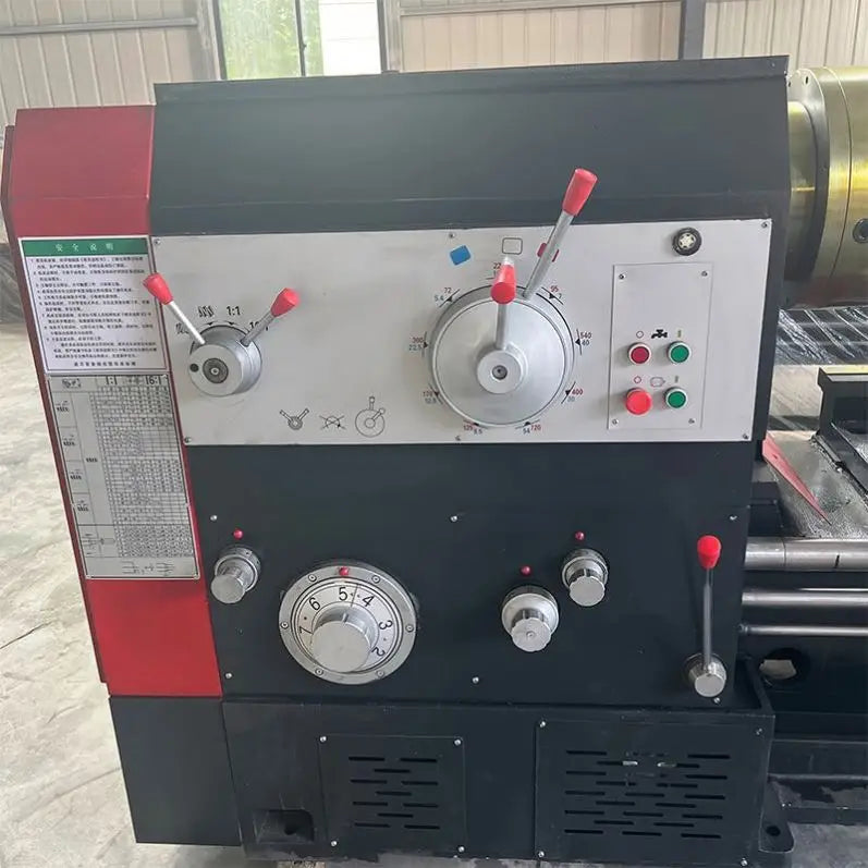 TEBAK Internal External Turning Taper Turning End Facing Other Heavy Duty Multi-functional Metal Horizontal Hand Lathe CW6180