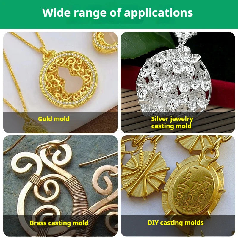 Anduuk 8-liter Strong Suction Cable Casting Machine, Gypsum Mold Special Inverted Mold Jewelry DIY Mold Gold Casting Tool