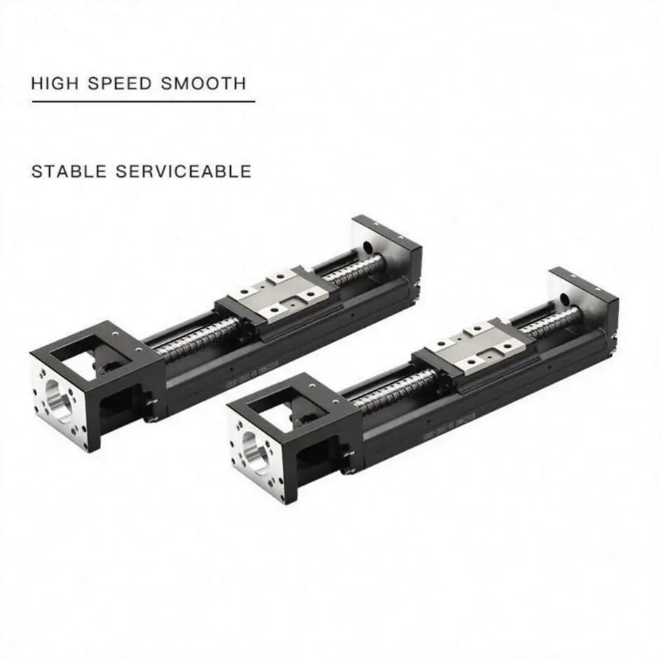 TEBAK High Precision Ball Screw Driven Linear Slide Module Cnc Motion Control System Motorized Linear Slide Guide Table
