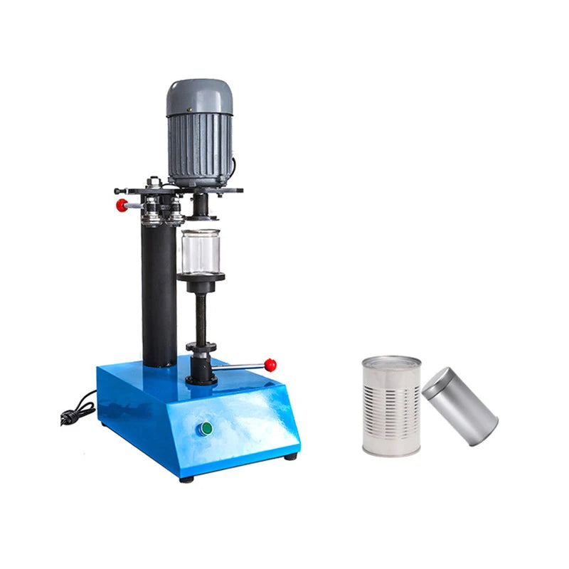 TEBAK Hand Can Seamer Manual Can Sealer Food Container Manual Seamer Drink Beverage Can Sealing Machine