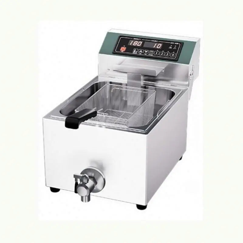 Custom Size High Quality Electric Deep Fat Fryer Multifunctional Commercial Fryer Rapid Heating up Fryer Machine