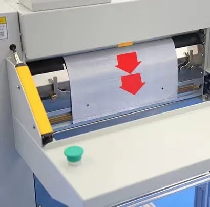 Intelligent Control Panel High Speed Sealing Multi-function Automatic Tabletop Sticker Sealer Courier Bag Packaging Machine