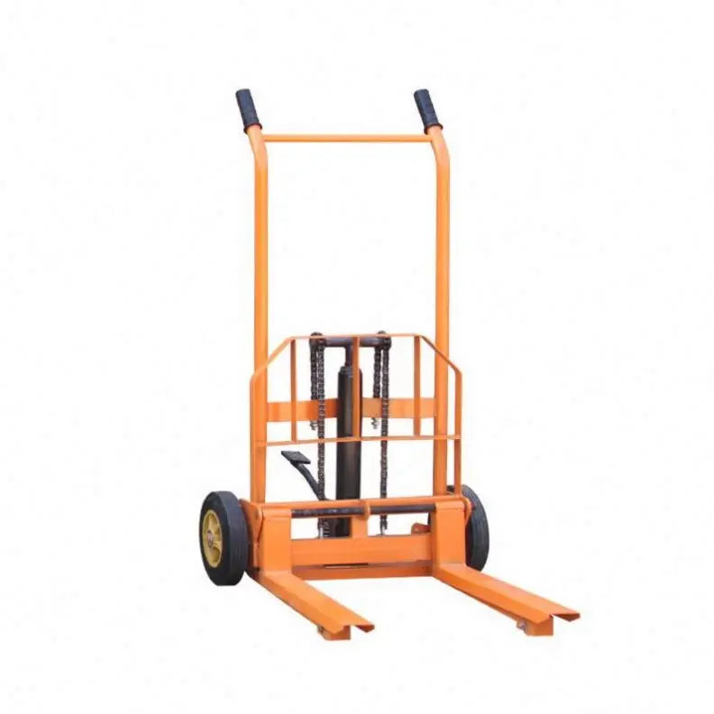 Fully Electric Stacker Provide Manual Hydraulic Forklift Trucks with Strong Bearing Capacity and Flexible Operation