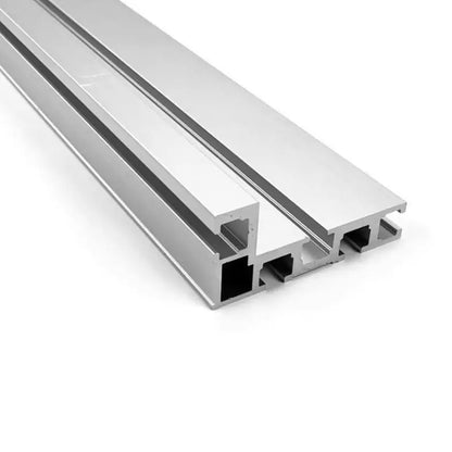 TEBAK Hot Seal 75mm Wide Aluminum Jig Fixture T Slide Track Fence for Woodworking Router Table