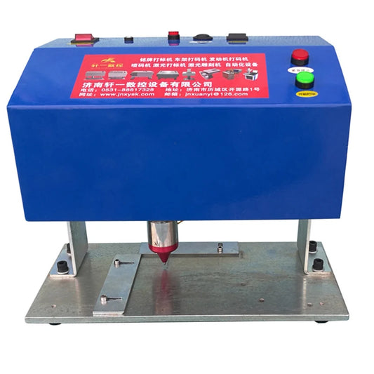 TEBAK  One-handed Portable Pneumatic Marking Machine Dot Peen Metal Chassis Engraving Machine for VIN Number