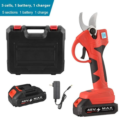 TEBAK Factory Sale New Electric Power Pruning Shears with Lithium Battery Wireless Outdoor Fruit Branch Scissors Garden Care