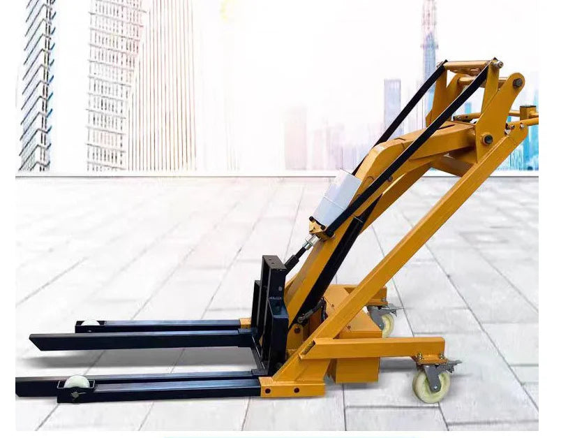 500 KG Pallet Handling Oil Drum Handling Hydraulic Lifting Stable Powerful Turning Flexible Stable Durable Lightweight Flexible