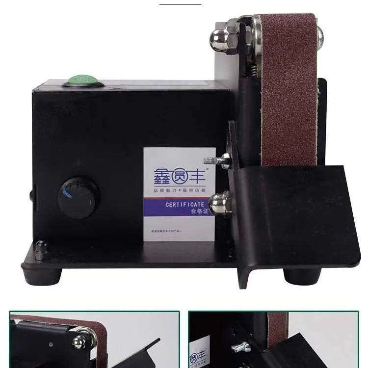 TEBAK Belt Sander Electric Sanding Polishing Machine Grinding Sander Grinder Small Sand-belt Machine