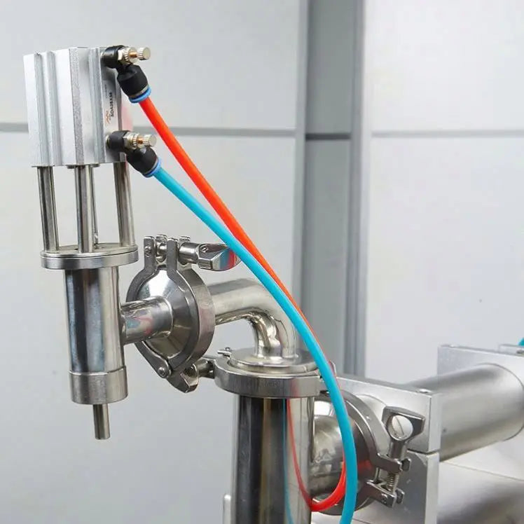 TEBAK Automatic Small Volume 500 ml Gravity Anti Drip Single Nozzle Water Bottle Vertical Liquid Filling Machine