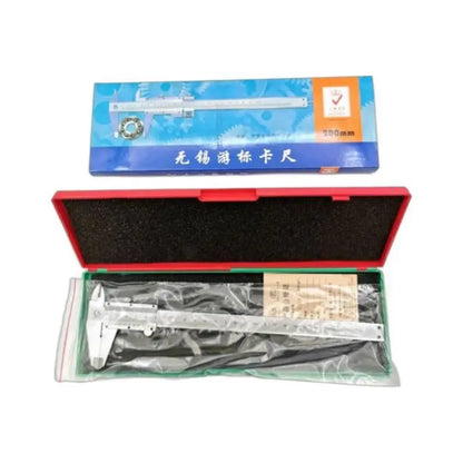 TEBAK High Precision 0-150MM 6 Inch/150mm Vernier Caliper Stainless Steel 300 Mm Calibrador Vernier 0-300mm Pie De Rey