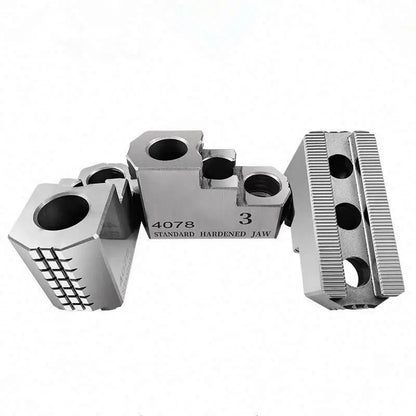 TEBAK Hydraulic Chuck Hard Jaw High Precision 5/6/8/10/12/15 Inch Oil Pressure Chuck Standard 3 Claws for CNC Lathe Accessories