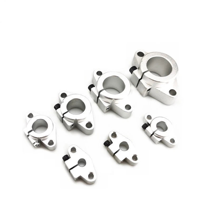 TEBAK D-19  SHF8 SHF10 12 16 SHF20 SHF25 SHF30 SHF35 Stock Linear Motion Rail Clamping Rod Rail Guide Support for 20mm Dia Shaft