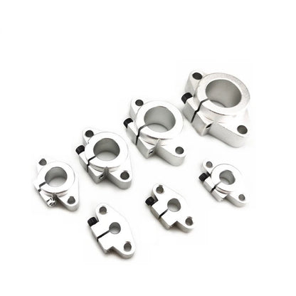 TEBAK D-19  SHF8 SHF10 12 16 SHF20 SHF25 SHF30 SHF35 Stock Linear Motion Rail Clamping Rod Rail Guide Support for 20mm Dia Shaft