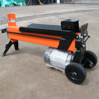 TEBAK Automatic Electric Hydraulic Wood Splitter Light Wood Crusher Portable Wood Log Splitter Splitting Machine