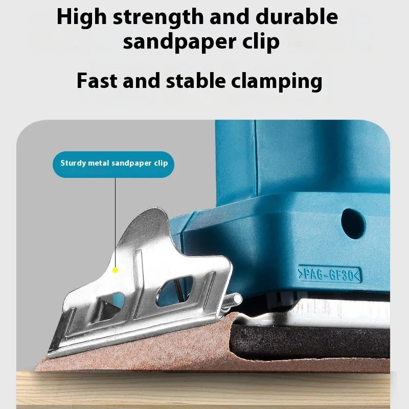 TK Factory Direct Sander 220V Portable Surface Finishing Electric Orbital Sander Woodworking Constant Speed 400W Sanding Machine