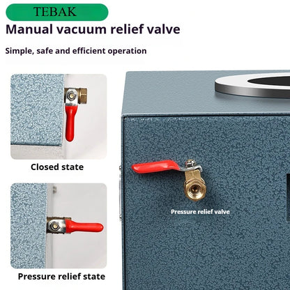 Anduuk 8-liter Strong Suction Cable Casting Machine, Gypsum Mold Special Inverted Mold Jewelry DIY Mold Gold Casting Tool