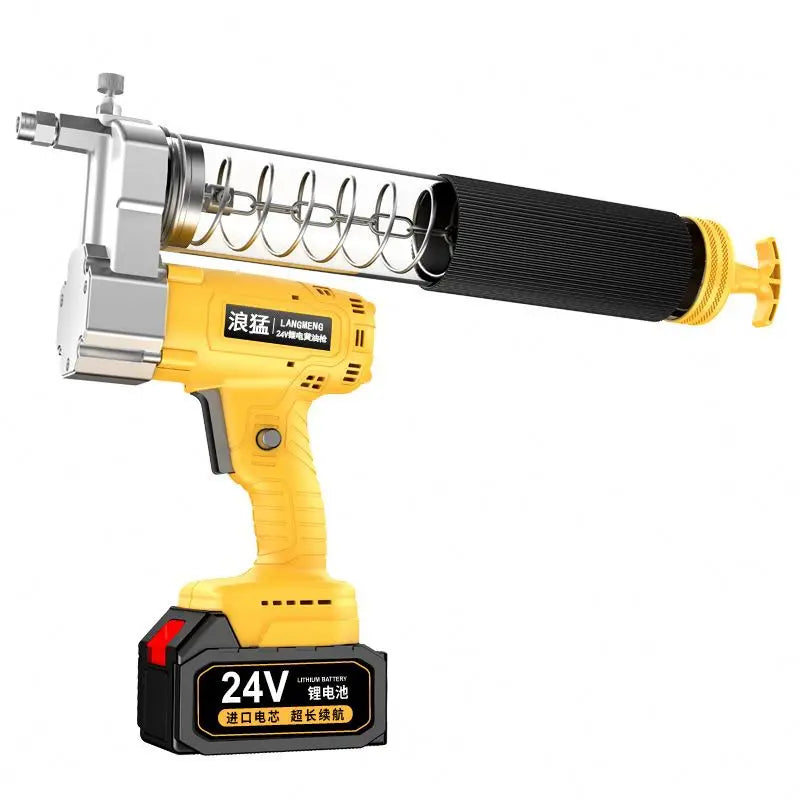 TEBAK Electric Butter Gun 24V Rechargeable Fully Automatic Lithium Battery High Pressure Excavator Multi-function Butter Machine