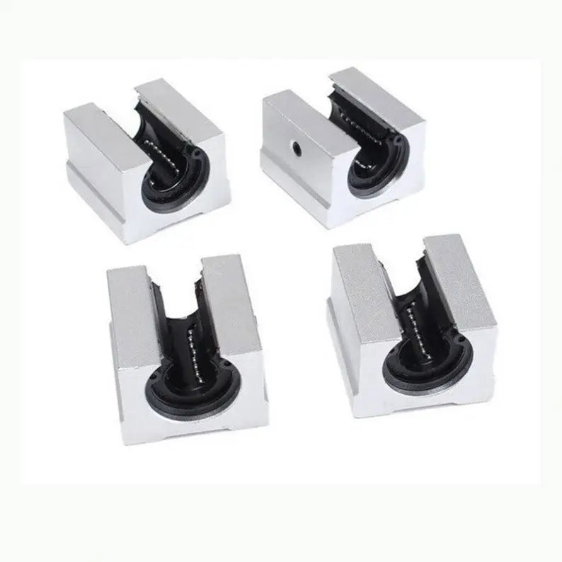 TEBAK D-17 SBR12UU SBR16UU SBR20UU Plastic Linear Bearing Housings Open Block Linear Bearing Slide  Ball Bearing Pillow Block