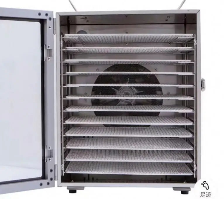 TEBAK 12 Layers Food Dryer Fruit Vegetable Dehydrator Machine Home Food Air Drying Oven Beef Pet Food Meat Lemon Dryer Machine