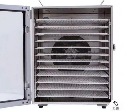 TEBAK 12 Layers Food Dryer Fruit Vegetable Dehydrator Machine Home Food Air Drying Oven Beef Pet Food Meat Lemon Dryer Machine