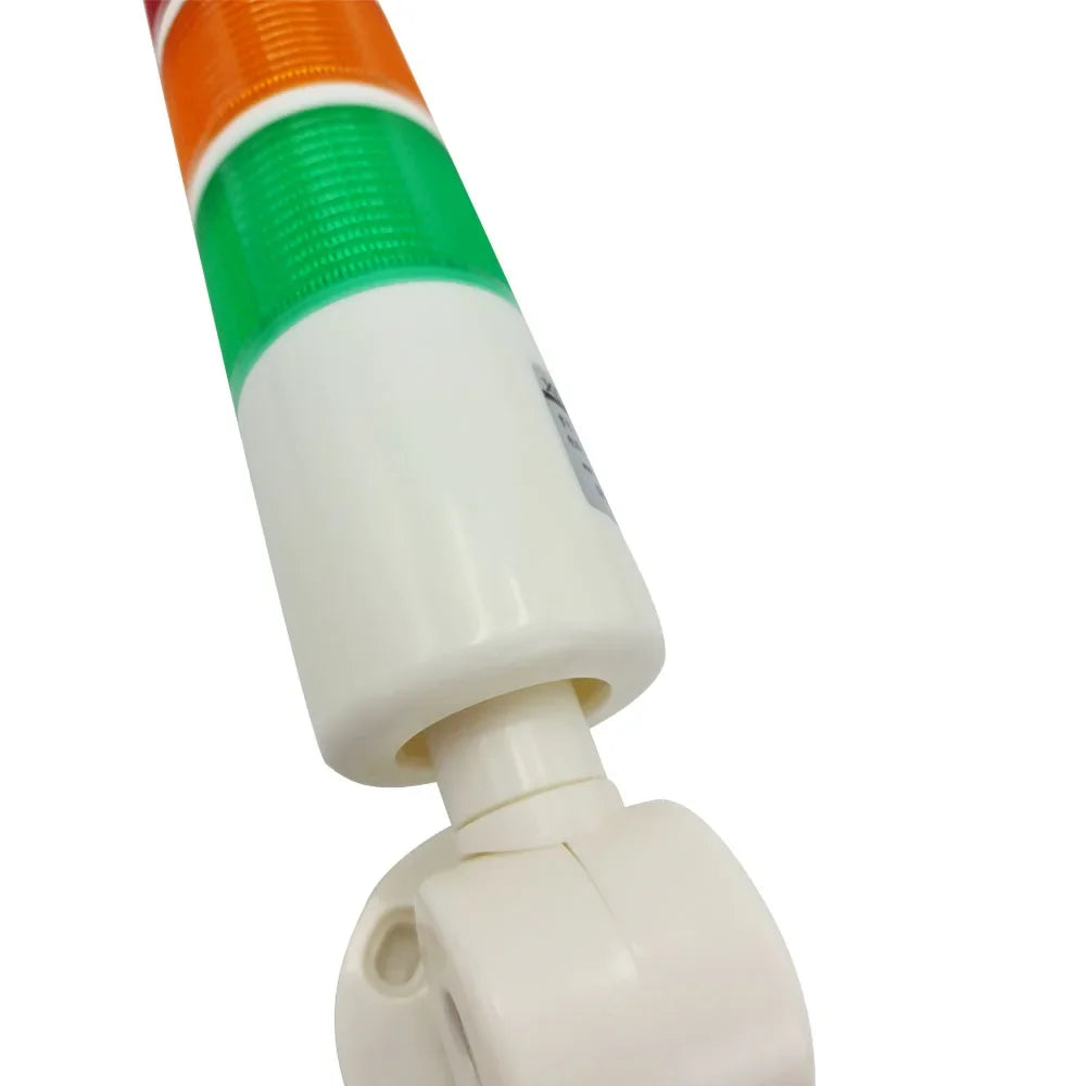 TEBAK PT50-3T-J Multi-layer Warning Light LED Warning  Machine Tool signal Tower Light Tricolor Light Folding 24V
