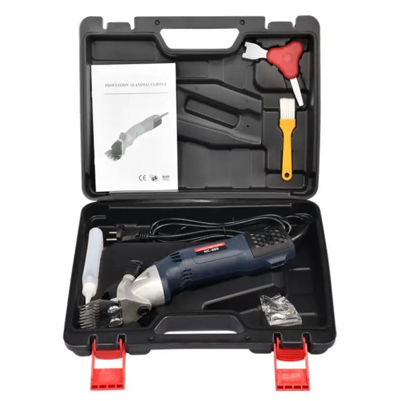 6-Speed Adjustable 500w Red Sheep Shearing Machine Goat Shaver St-777 Sheep Shearing Machine Goat Wool Cutting Machine