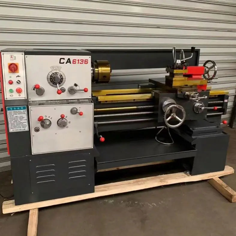 High Precision Horizontal CA6136 Metal Manual Lathe With Long Service Life and Stable Operation Supplied by Manufacturers