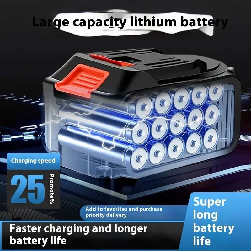 Tebak 2in 1vacuum Blow Brushless Copper Cordless Compressed Turbine Jet Fan Blower ABS Material Enhanced Airflow Vacuum Cleaner