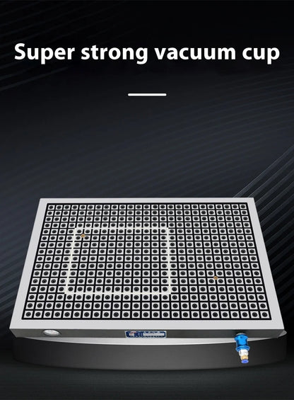 TEBAK CNC Vacuum Chuck Pneumatic Fixture Disk Grinder Milling Machine Machining Center Stainless Steel Aluminum Copper Plate