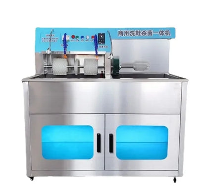 Fully Automatic Semi-Automatic Leather Shoes Washin Commercial Stainless Steel Fully Automatic Sports Shoes Washing Equipment