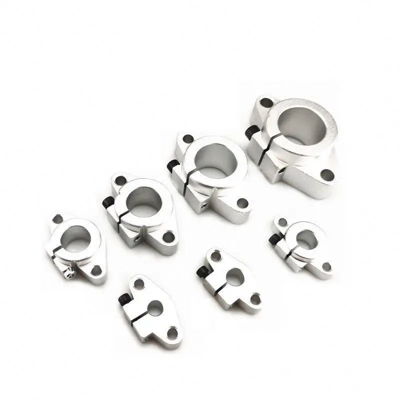 TEBAK D-19  SHF8 SHF10 12 16 SHF20 SHF25 SHF30 SHF35 Stock Linear Motion Rail Clamping Rod Rail Guide Support for 20mm Dia Shaft