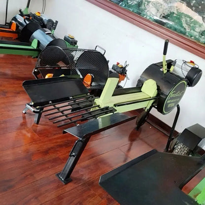 TEBAK CX-27 Small Household Wood Splitter Electric Chipper Machine Hydraulic Wood Splitting Machine for Home Use