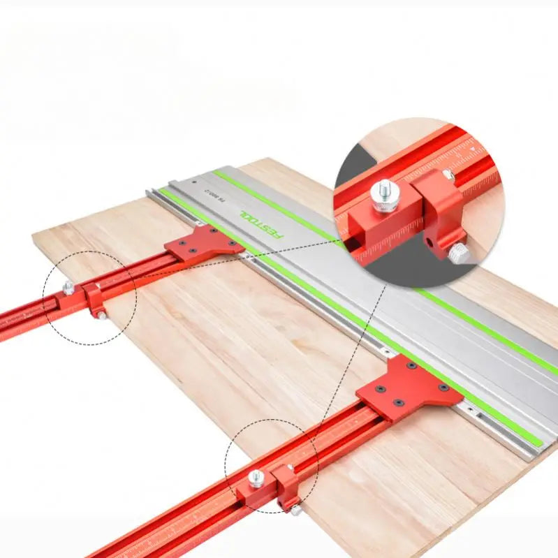 TEBAK W-51 Measuring Ruler Track Wooden Pencil for Woodworker Measuring on the Tiles Wood Mental