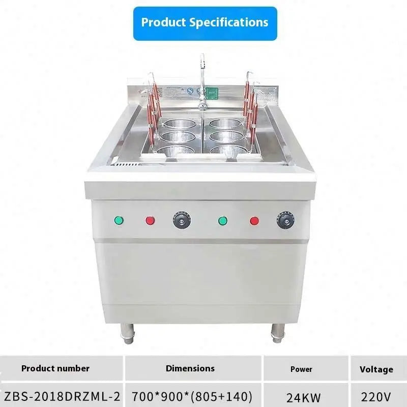 Professional Commercial Kitchen Equipment Electric Noodle Cooking Boiler Pasta Cooker