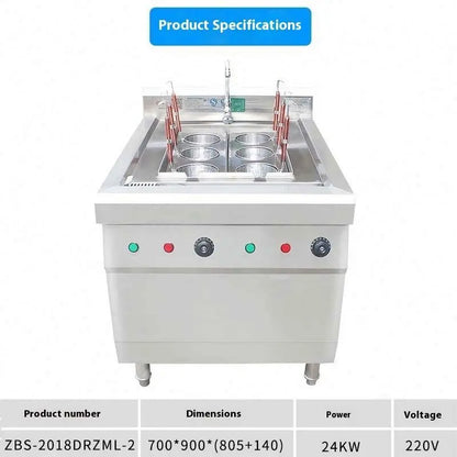 Professional Commercial Kitchen Equipment Electric Noodle Cooking Boiler Pasta Cooker