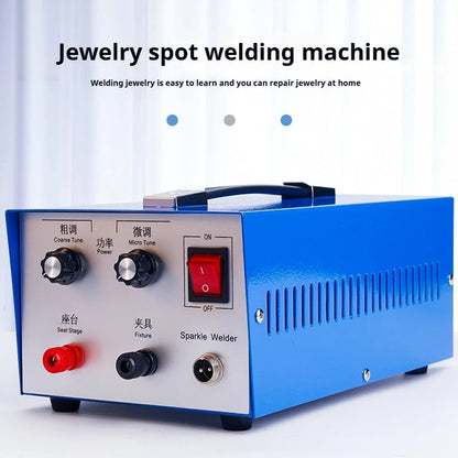 ANDUUK Jewelry Spot Welding Machine 20A Circle Ring Equipment Jewelry Repair Collision Welding Machine